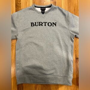 Large Burton sweatshirt. Grey.